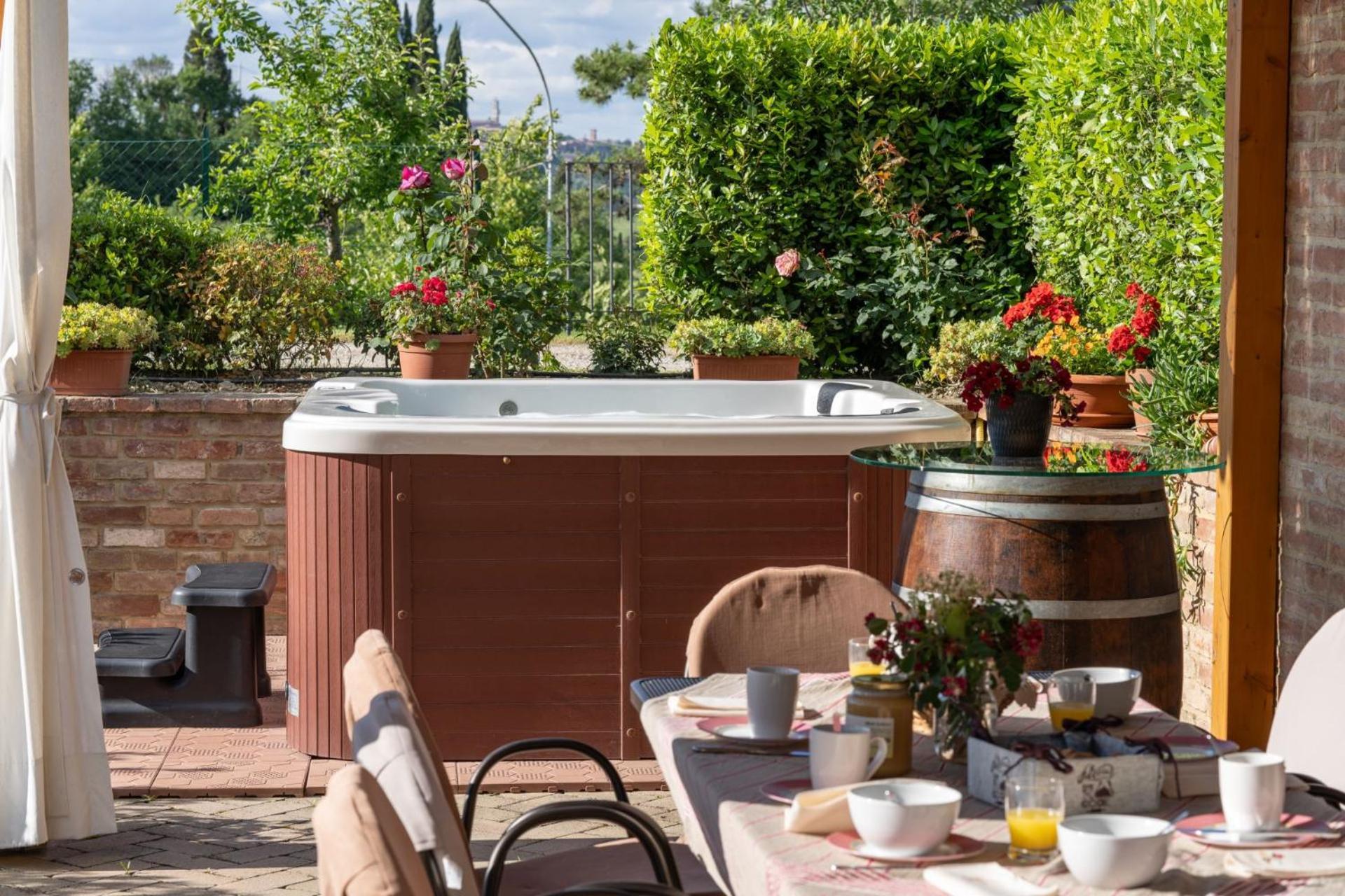 La Capanna Di Elfo Luxury Villa View Siena Rom bilde