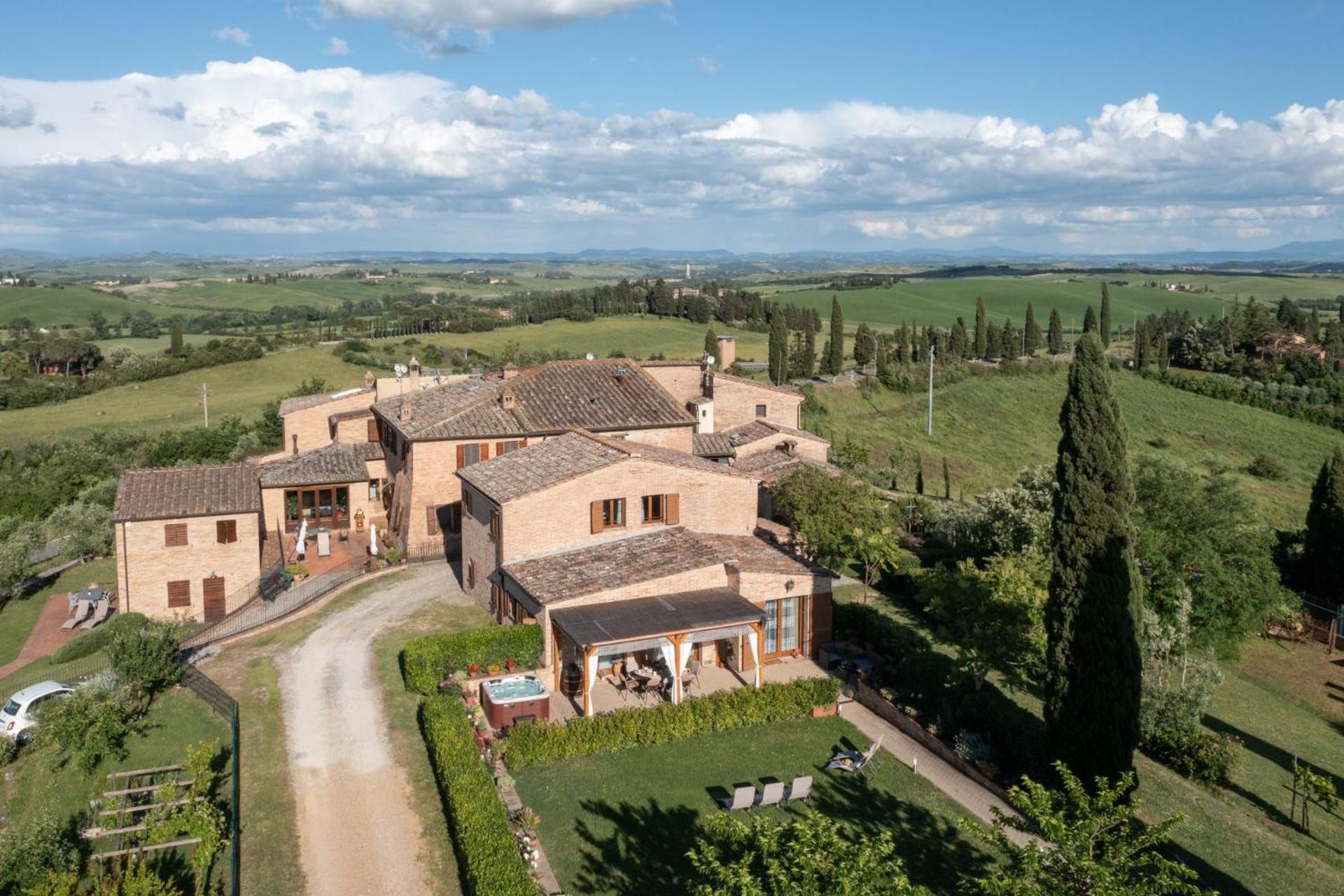 La Capanna Di Elfo Luxury Villa View Siena Rom bilde