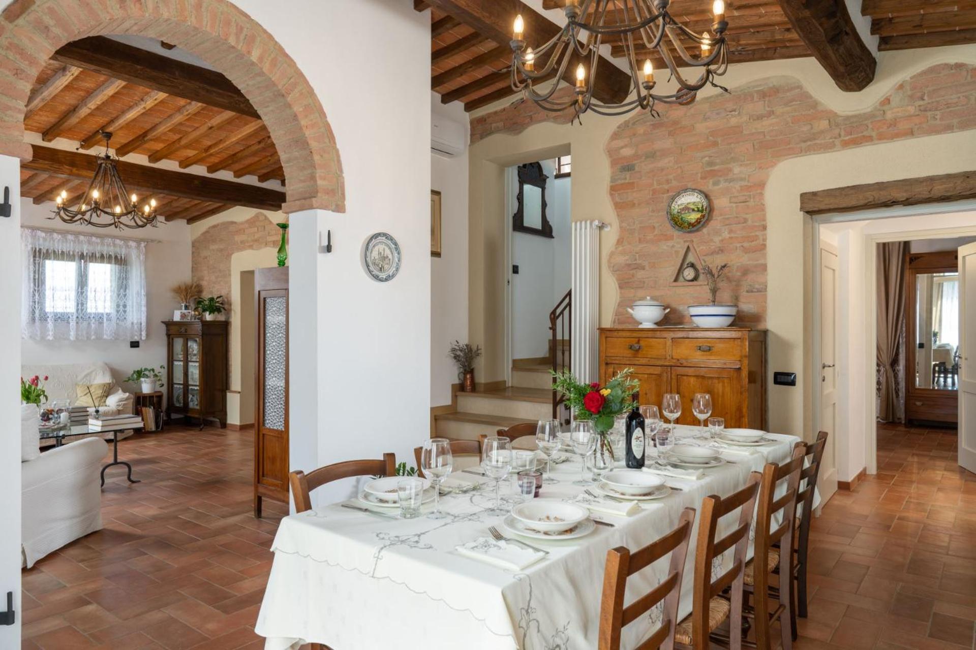 La Capanna Di Elfo Luxury Villa View Siena Rom bilde