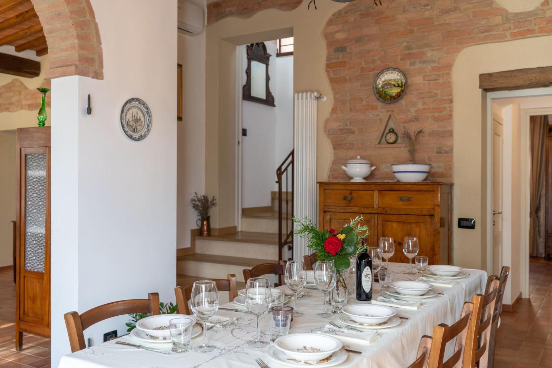 La Capanna Di Elfo Luxury Villa View Siena Rom bilde