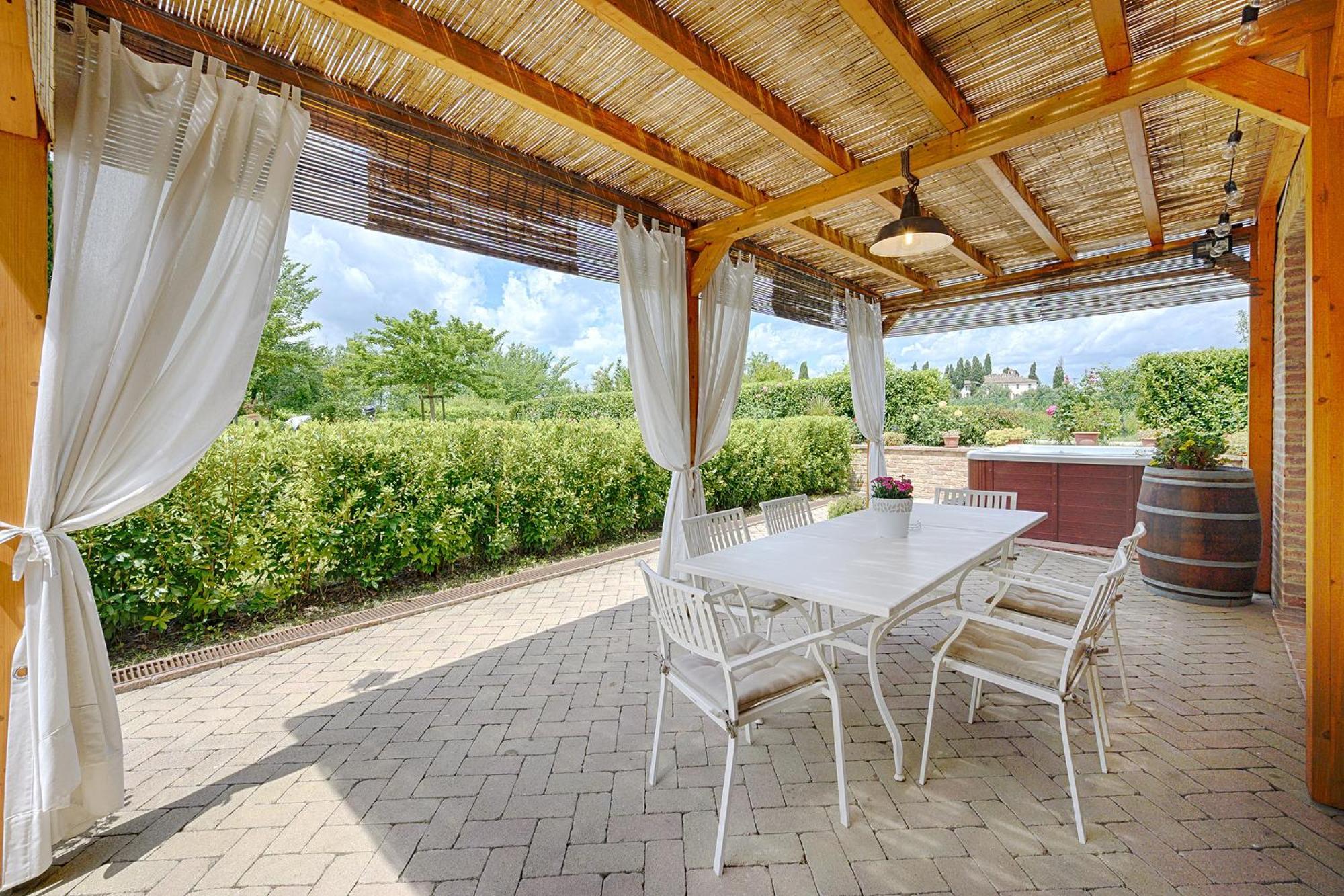 La Capanna Di Elfo Luxury Villa View Siena Eksteriør bilde