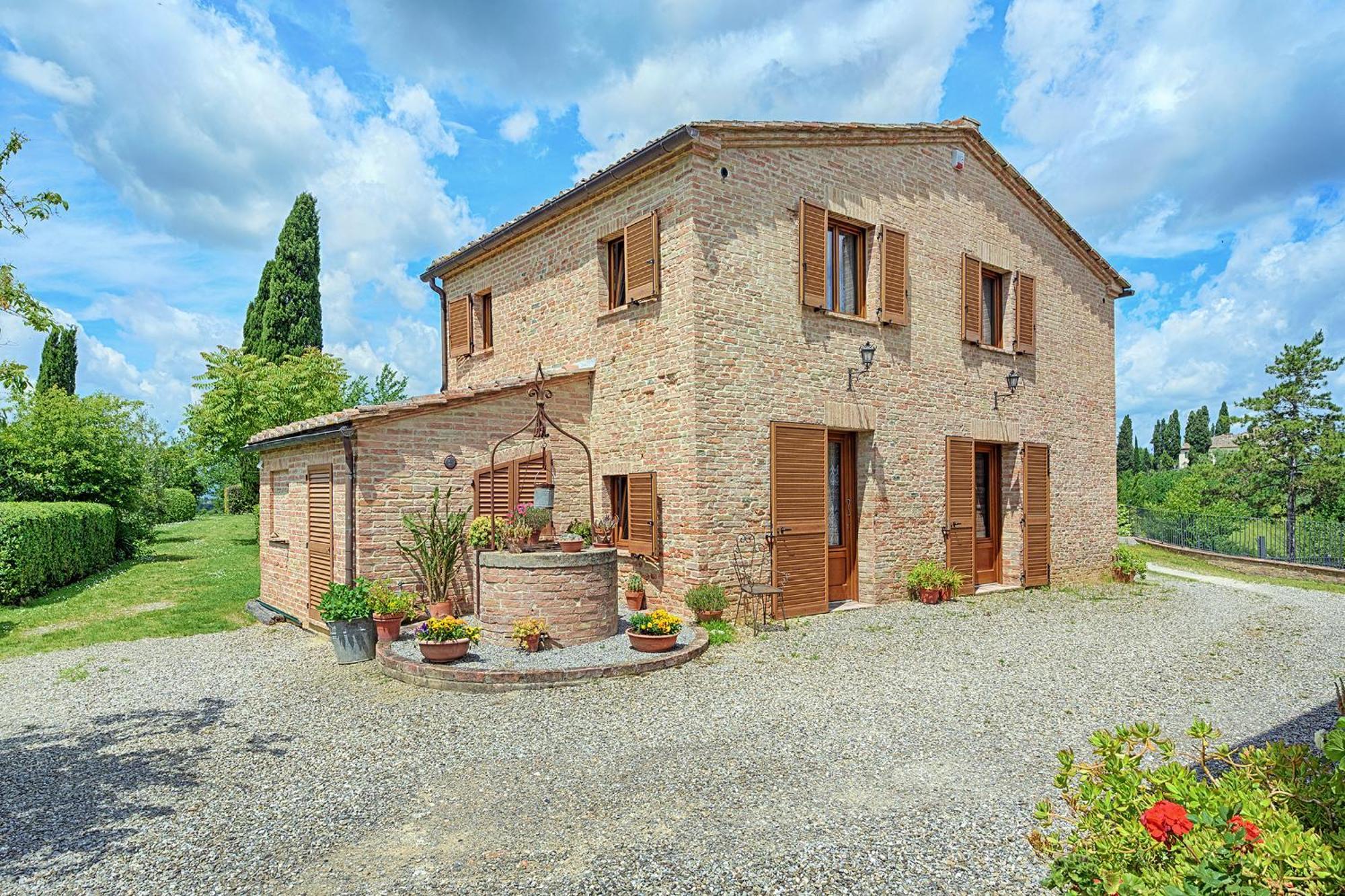 La Capanna Di Elfo Luxury Villa View Siena Eksteriør bilde